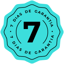 Selo de garantia de 7 dias
